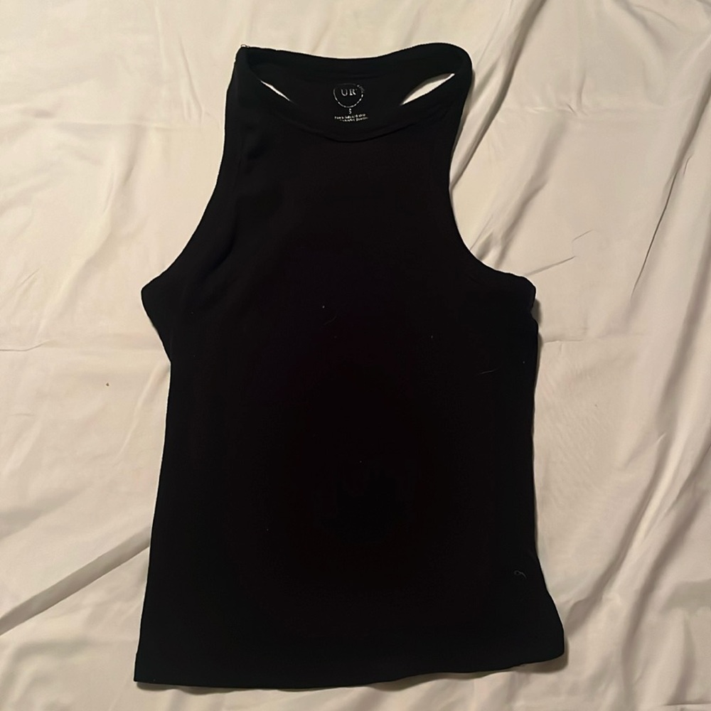 Black tank top